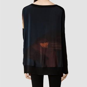 ALL Saints Sweater silk and wool.